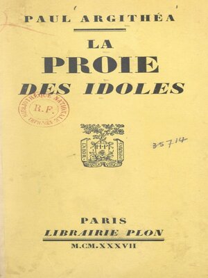 cover image of La proie des idoles